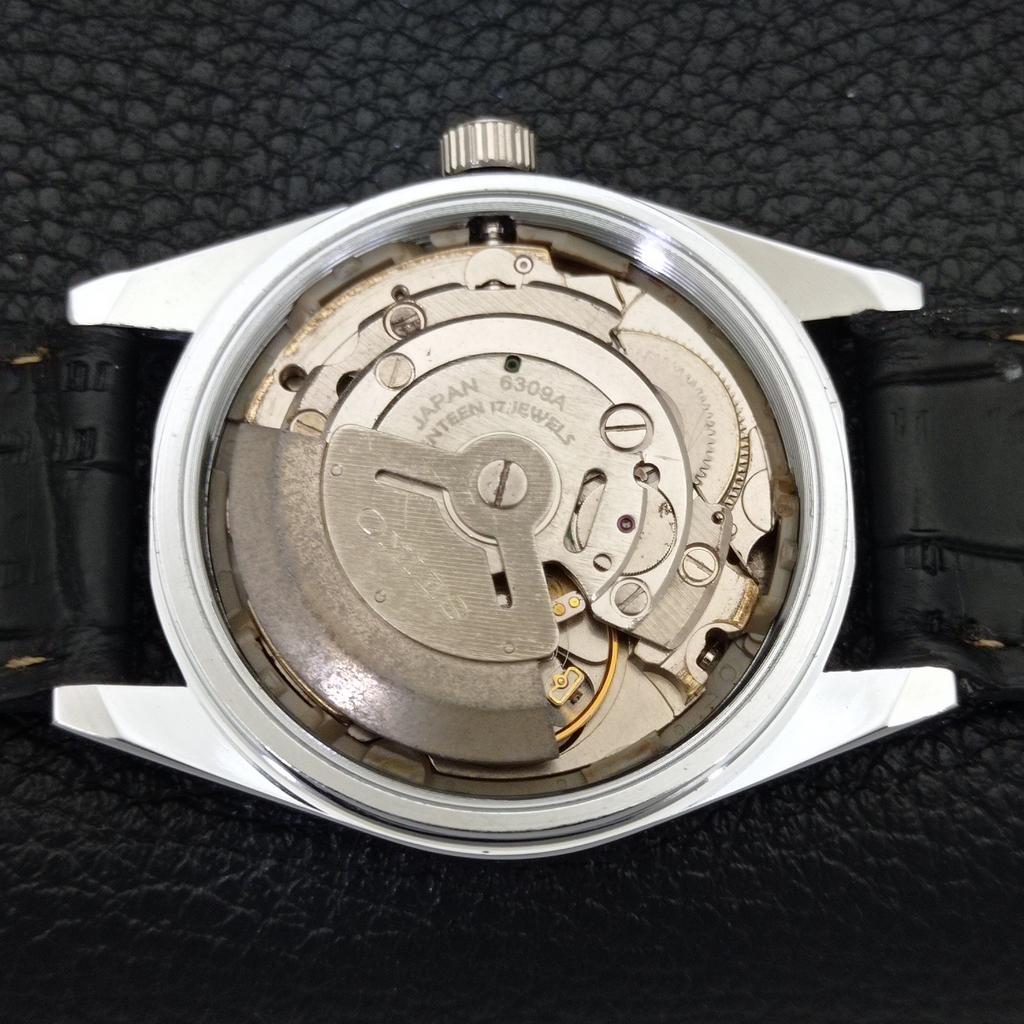 MENS VINTAGE REFURBISHED SEIKO 5 AUTOMATIC JAPAN GREY COLOR DIAL WATCH A440355-4 Sk-a440355