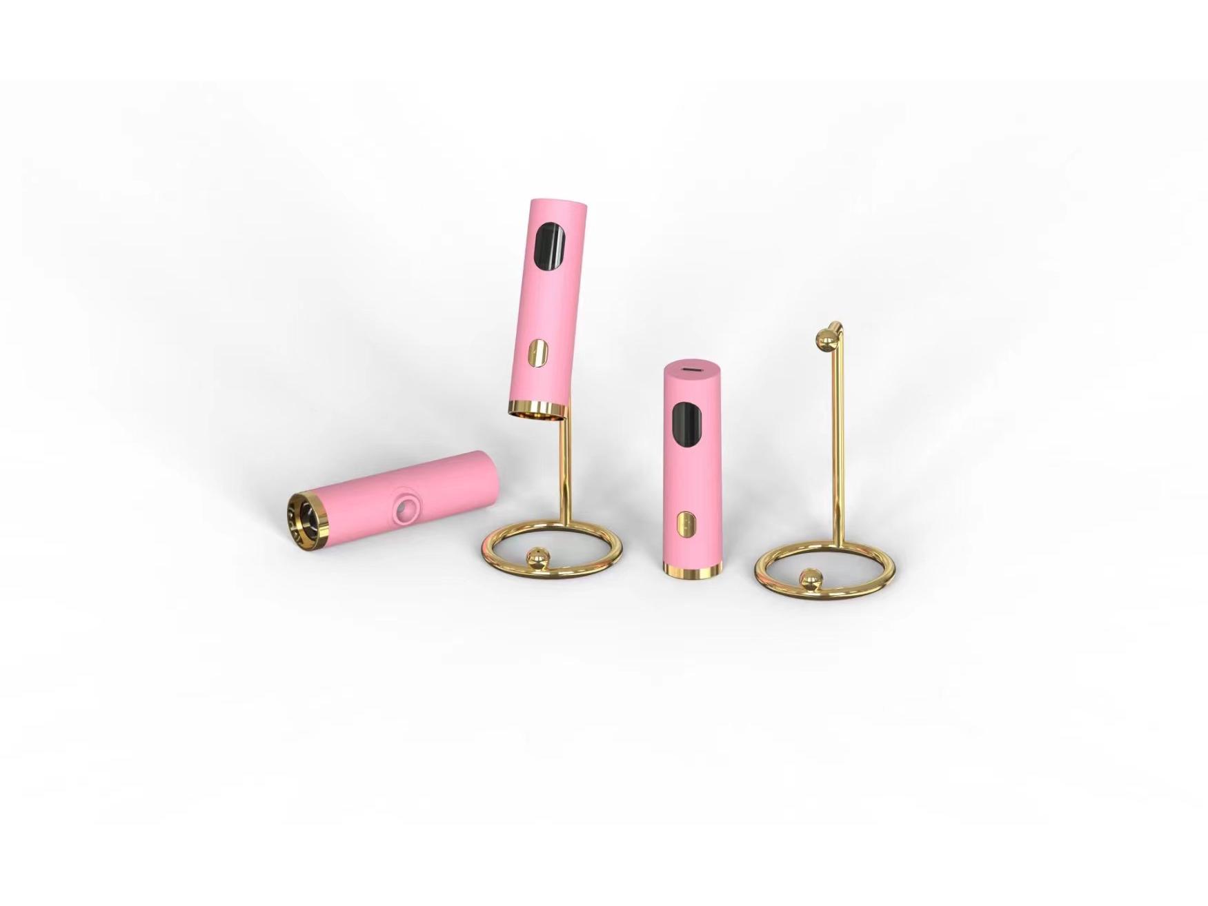 Portable Rechargeable Nail Art Phototherapy Lamp розовый