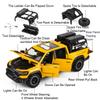 1:32 RAM Mammoth Pickup Model Toy Car Front Wheel Steering Alloy Body Simulated Off-road Truck Models Toys Sound Light Gifts