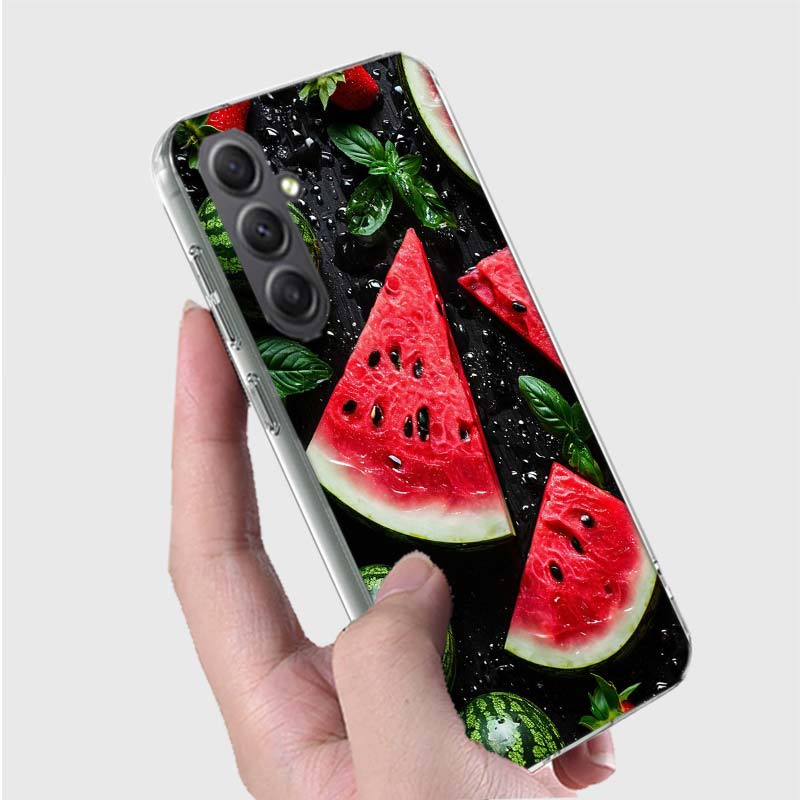 Watermelon Summer Fruit Phone Case for Samsung Galaxy A54 A14 A24 A34 A17 A37 A57 A55 A35 A25 A15 A16 A26 A36 A56 A13 A23 A33 A5
