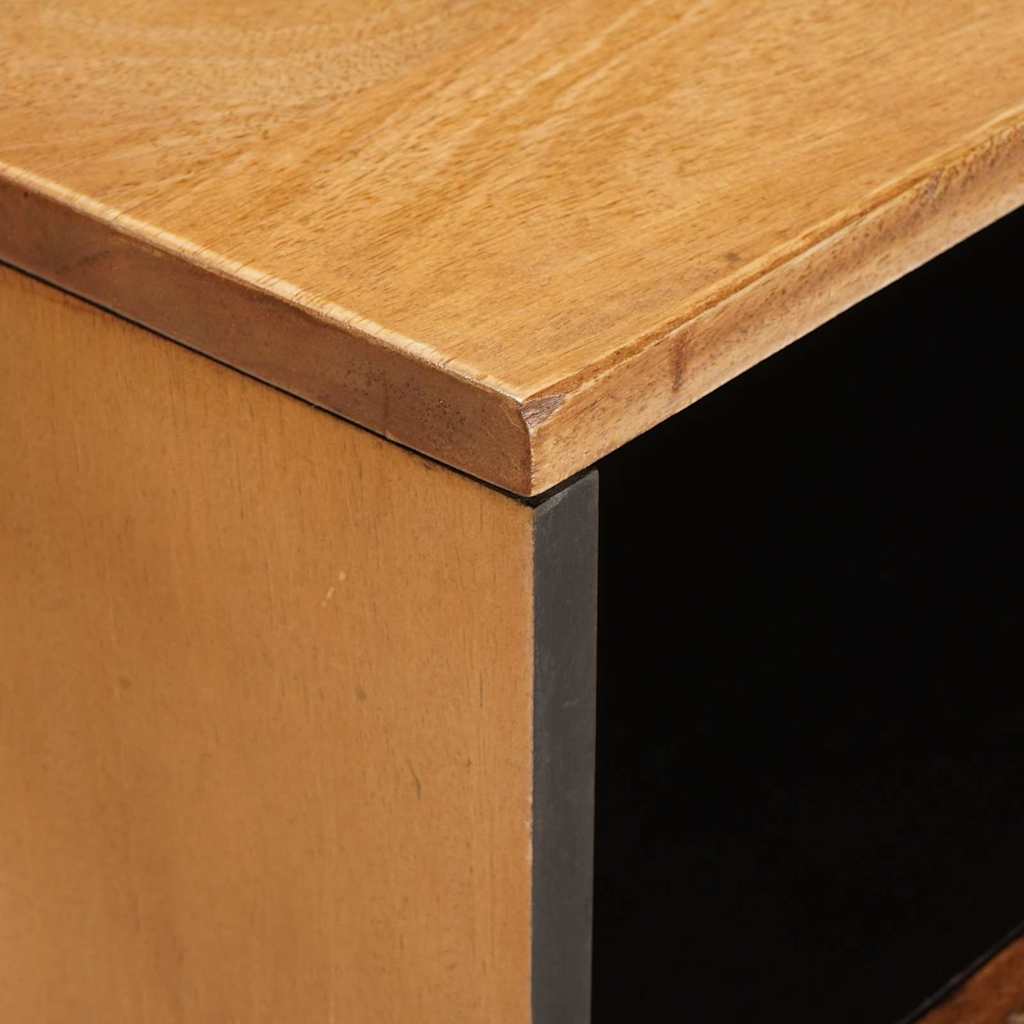 Nightstand Light Brown 50 x 33 x 62 cm Particleboard