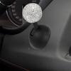 Diamonds Joystick Cover for Car Vehicle Rhinestones Push Start Button Decoration Easy Install Car Ignition Rockers