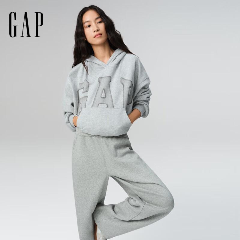 

Женский худи оверсайз с принтом логотипа Gap, осень 2025 L (170/92A)