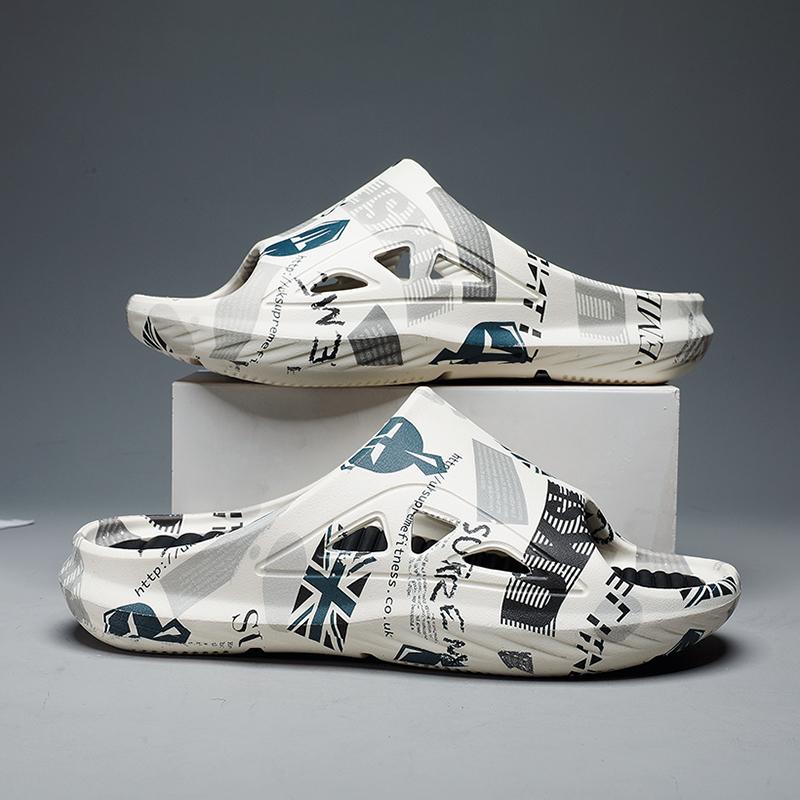 

Модные мужские тапочки, мужские летние туфли на толстой подошве, удобные домашние мужские тапочки, унисекс, массажная обувь, горячая распродажа 41-42