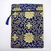 Pattern Double-layer Antique Lotus Embroidery Bag Chinese Style Sachet Jewelry Bag Scripture Bag