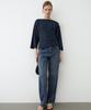 Masimodutti Cotton Blend Textured Knit Sweater