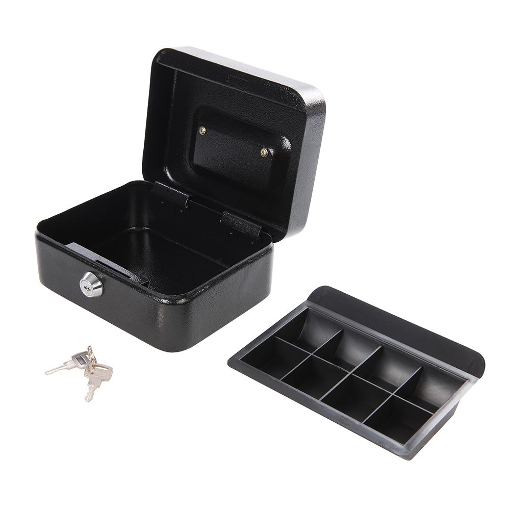 Silverline Metal Cash Box