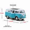 1:36 Scale Bus Alloy Model Toy with Spring-Back Action - Authentic Detail for Endless Playful Adventures