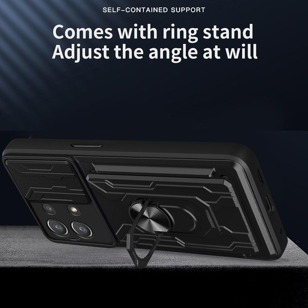 For Oppo Reno11Pro Reno11 Reno10 Reno7 Reno8Pro Reno8 Reno6 Reno5 Reno7Pro 360  Camera Card Slot Protective Phone Case