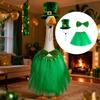 Irish Themed Geese Outfit For Patio Decoration Perfect For Patricks Day Celebration And Spring Parties