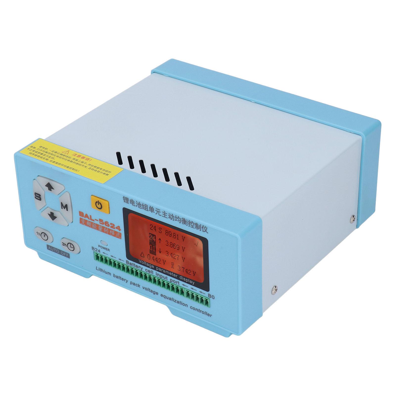 

2 to 24 String Lithium Battery Tester Equalizer Controller 5A Maximum Equalization Current Battery Tester