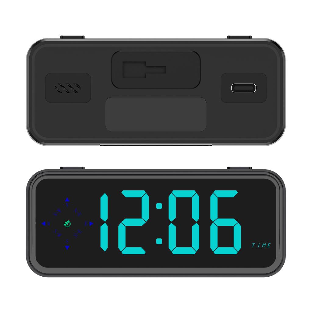 Auto Headup Display GPS Digital Tachometer KMH MPH umschaltbar mit bunter LED-Anzeige, Digital