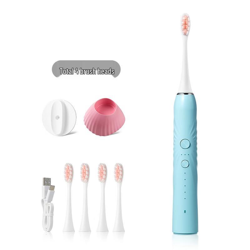 Shengbei Wireless Charging Sonic Electric Toothbrush with 15 Modes