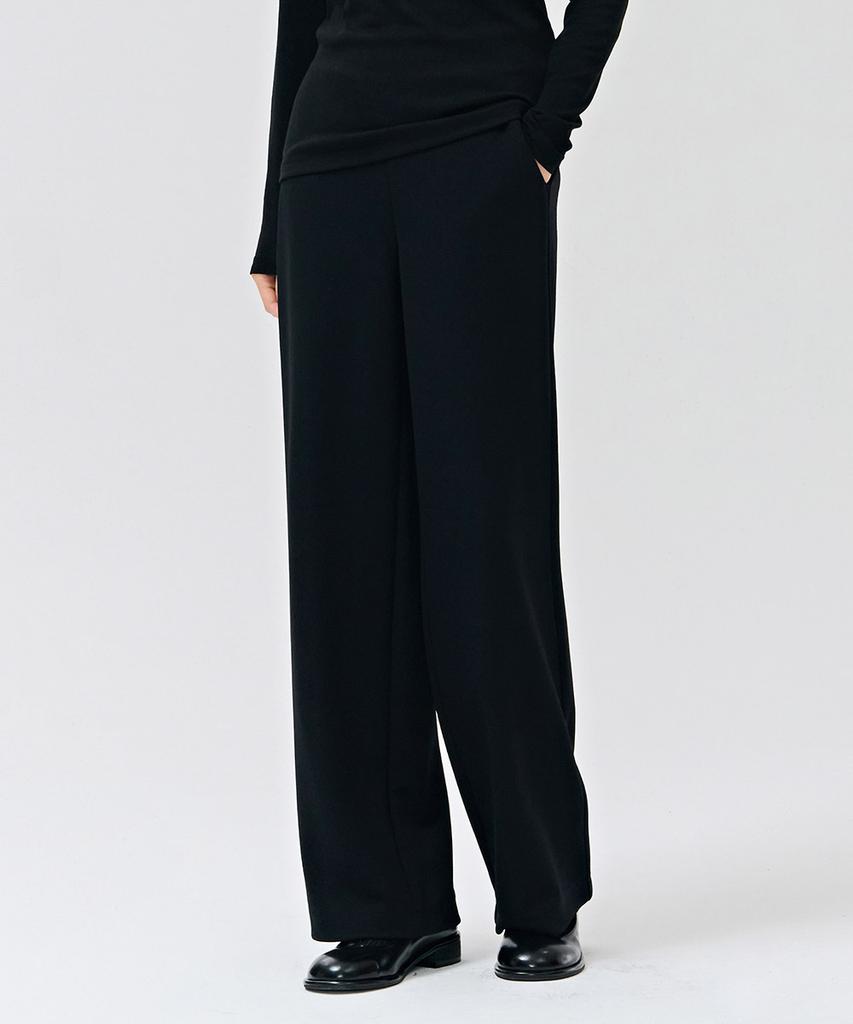 Chase Cult Women'S Elastic Waist Wide Pants-Derg2263B03