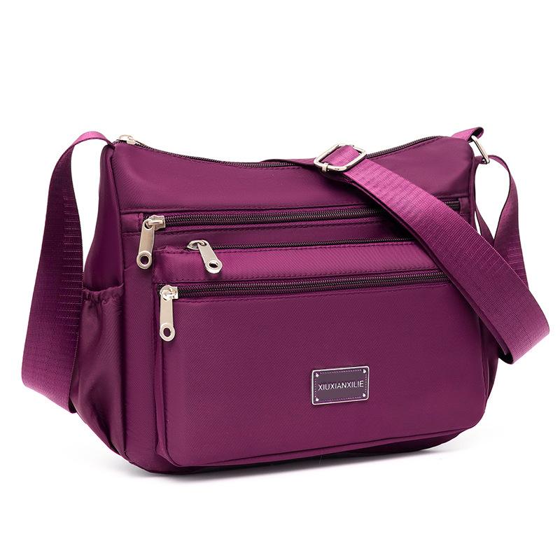 New bag medium and old mother bag Oxford cloth canvas bag large capacity shoulder bag messenger bag women's bag