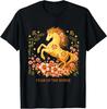 Happy Chinese Lunar New Year 2026 Year of The Horse T-Shirt