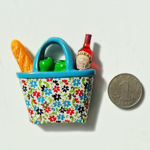 Kreativ 3D Handmålad Is Resin Box Kylskåpsmagnet Heminredning