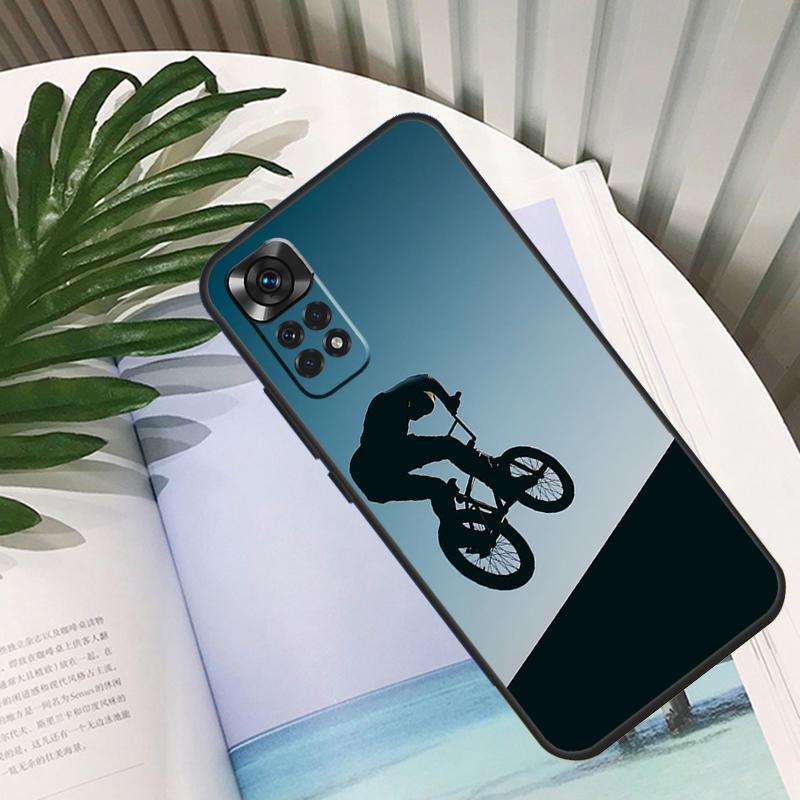 BMX Bike Extreme Sport Funda For Xiaomi Redmi Note 14 13 10 11 12 15 Pro Plus Case For Redmi 15C 14C 10C 12C 13C 15