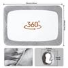 6FT Milk Silk Elasticity Massage Table Cover Antifouling Beauty Salon SPA Massage Table Cover Fitted Replacement Bed Sheet