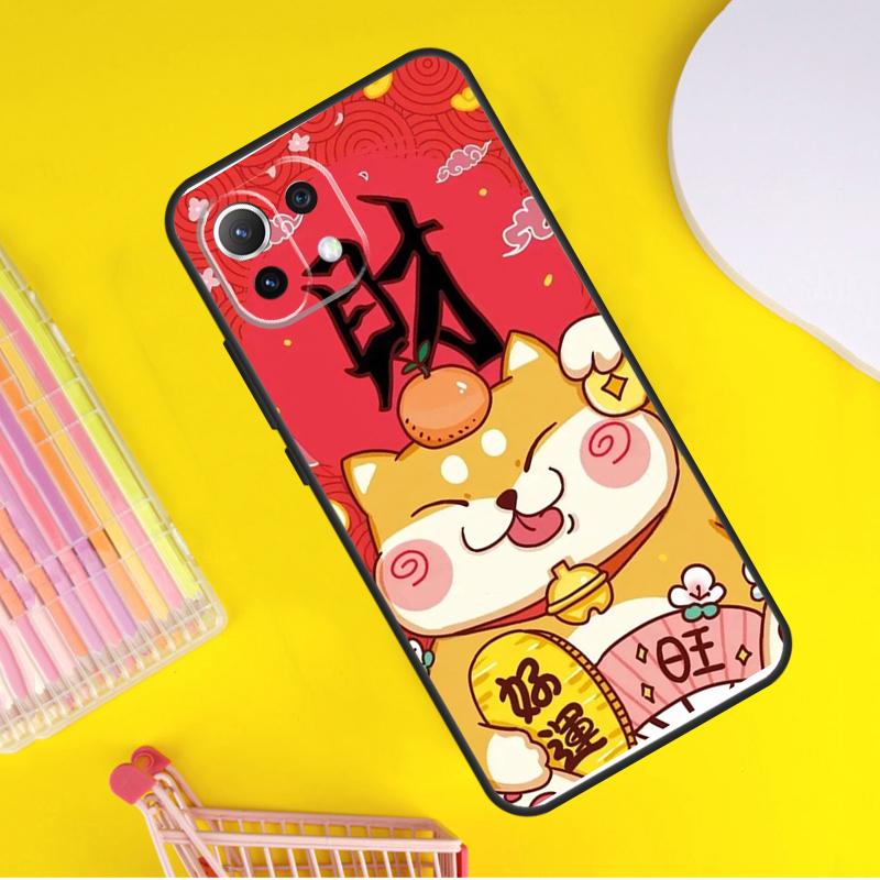 China cute lucky cat Cover For Xiaomi 14 Ultra 13 11T 12T 13T 14T Pro POCO X7 X6 Pro X3 X5 F3 F5 M6 F6 Pro Case