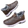 Winter New Thickened Cotton Shoes Foreign Trade Douyin Velvet Warm Walking Shoes Middle-aged and Elderly One-pedal Snow Boots