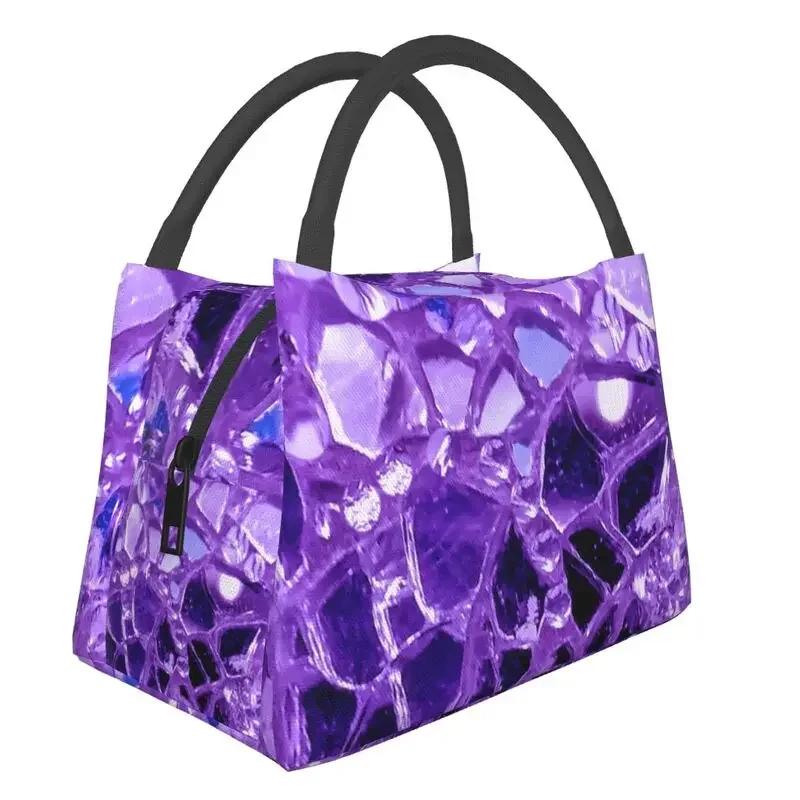 

Изображение взрыва сверкающих серебристых блестящих термоизолированных ланч-боксов, контейнеров для ланча на работу и в путешествие, пищевых коробок 28x17x16CM