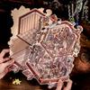 3 наклейки в упаковці Серія квестів «Таємна кімната» 3D-пейзажі Наклейки Оригінальна тематика Escape Room Веселі сцени