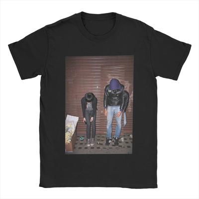 T-shirts Homme Crystal Castles Hipster T-shirts Pur Coton Manches Courtes T-shirt Col Rond Vêtements Grande Taille