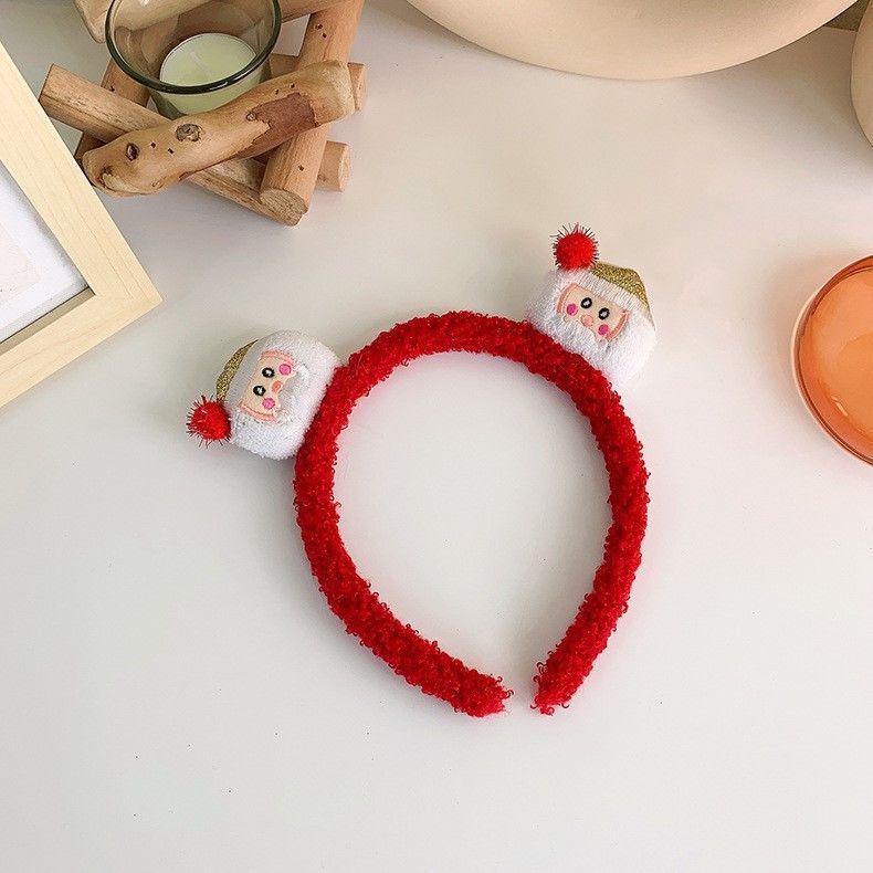 

Adorable Christmas Headband: Santa Claus, Reindeer & Snowman Design for Kids Holiday Performances