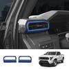 ABS blue For TOYOTA TACOMA 2024 2025 interior Car Accessories door handle window lift switch center control gear shift panle
