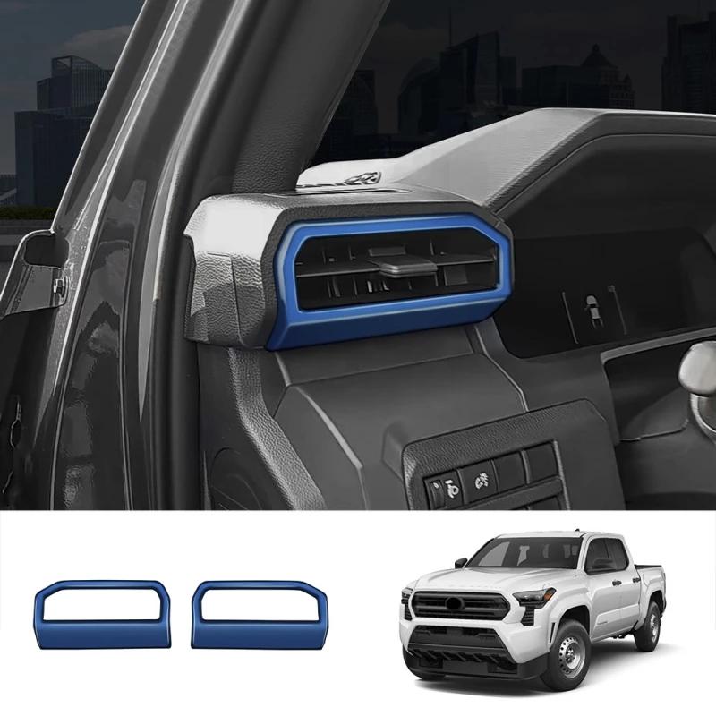ABS blue For TOYOTA TACOMA 2024 2025 interior Car Accessories door handle window lift switch center control gear shift panle