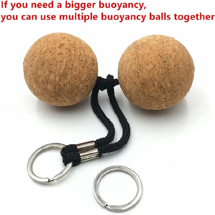 2Pcs for Key Ring Sailing Boat Float Buoyant Rope Ultraweight Wood Keychain Keyr