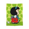 Mafaldas Love Smile Flannel Blankets  Funny Throw Blanket for Home cm Plush Thin Quilt