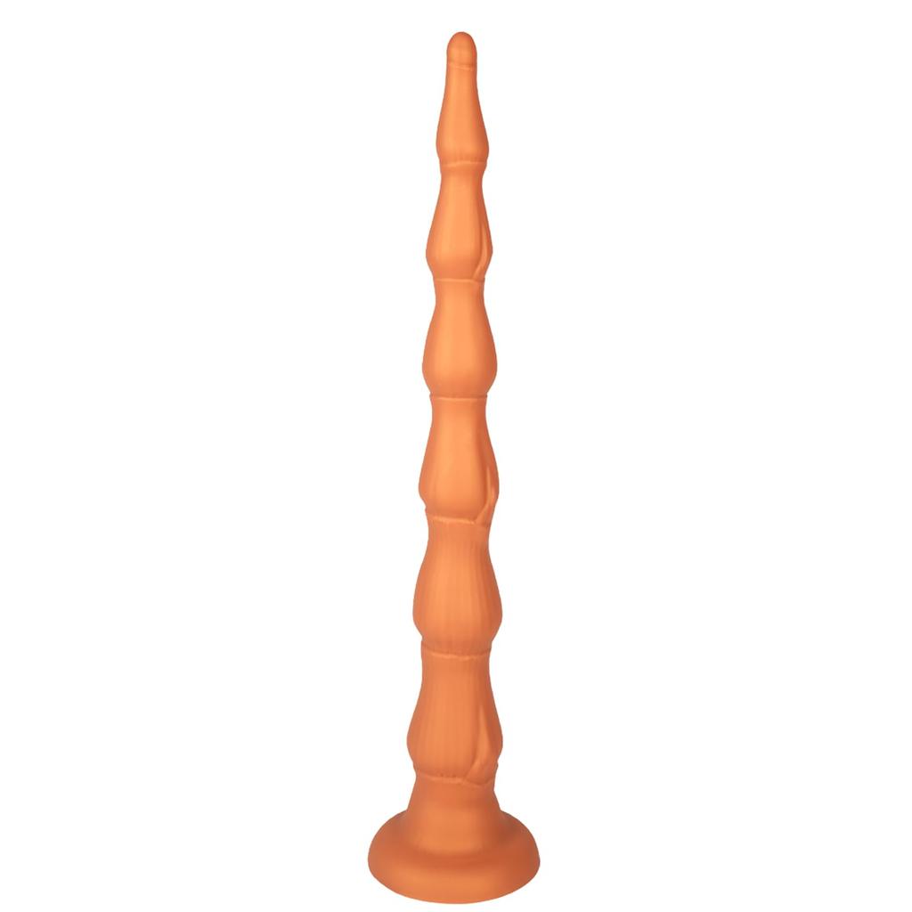 Anal Plug with Suction Made of Liquid Available In Three X 60 Cm Extra-long Cup, Silicone, Sizes L 6.8