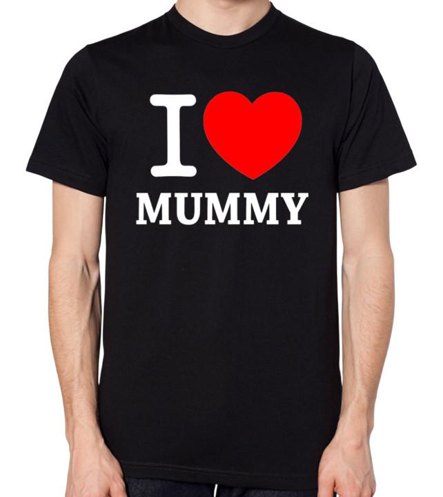 I Love Mummy T-Shirt S разноцветный