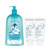 [Bioderma] ABCDerm Gentle Cleansing Gel 1L + Atoderm Preventive 200ml (Free Gift)