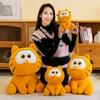 Q Version Garfield Plush Toy Sitting Pose Stuffed Animal Cute Cat Doll Kids Birthday Gift
