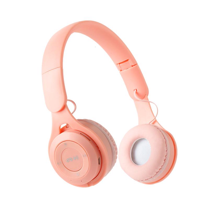 Y08 Macaron Over-Ear Faltbares Kabelloses Bluetooth Headset mit Kartensteckplatz für Studenten
