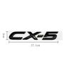 1Pc ABS Car Rear Trunk Words Letters Logo Badge Emblem Decals Sticker For CX4 CX5 CX7 Body Decoration Accessories