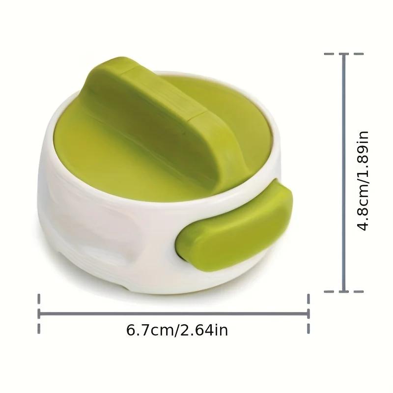 Portable Manual Can Opener Beer Can-Do Compact Mini Can Opener Kitchen Gadgets Tool Easy Twist Release Safety Open Jar