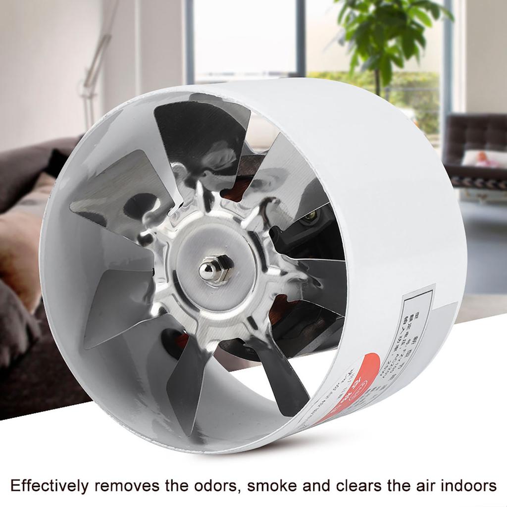 25W Wall Mounted Exhaust Fan with Low Noise for Home Bathroom Kitchen Garage Ventilation Supply, Construction, Sturdy and , High Ventil