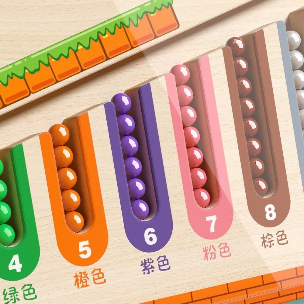 Children's Magnetic Maze Walking Ball Baby Concentration Training, Writing Logic Thinking 3 Year Old Early Education Puzzle Toy