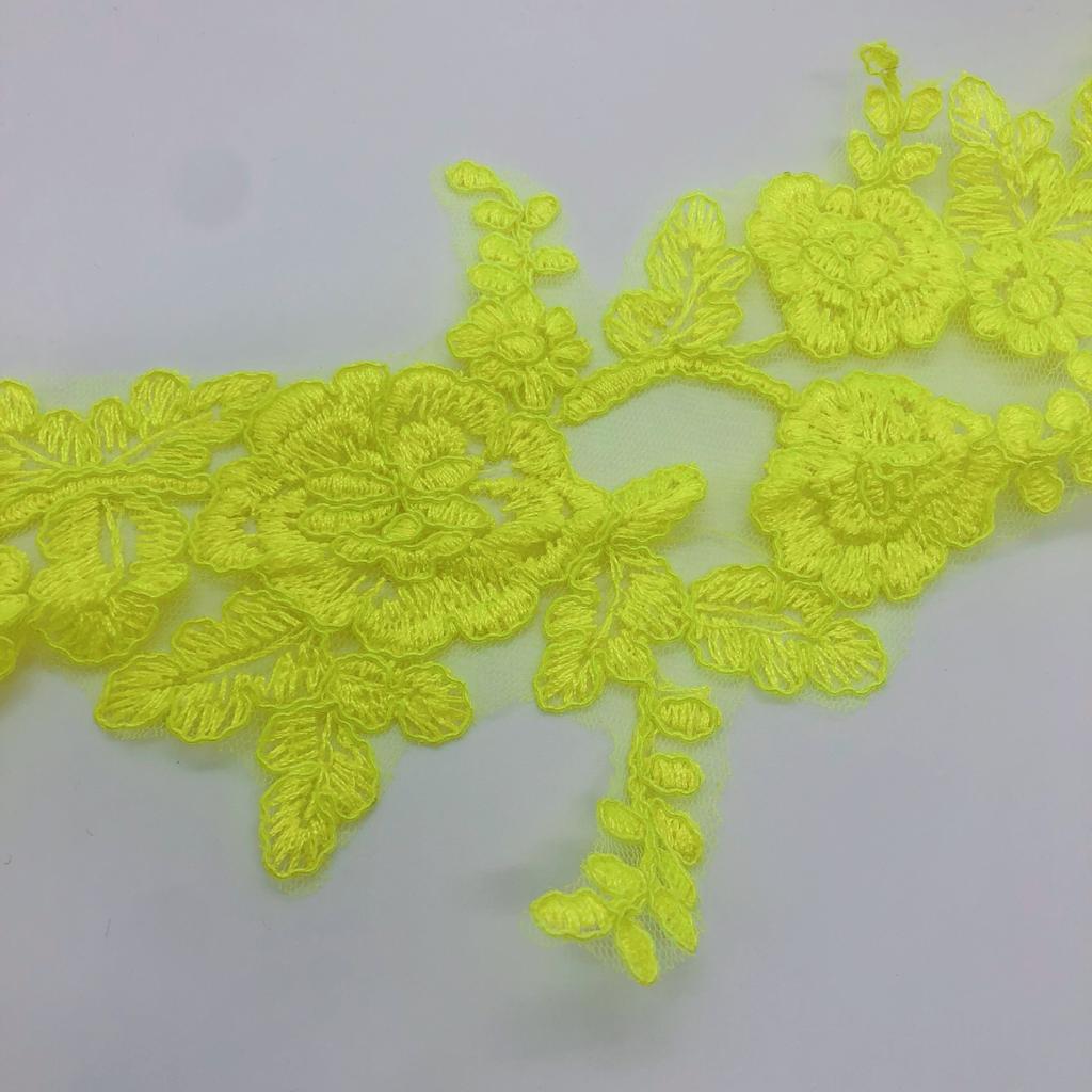 Car Bone Flower Pair Flower Lace Flower Clothes Decal Embroidery Patch Fashion Lace Embroidery Clothing Accessories