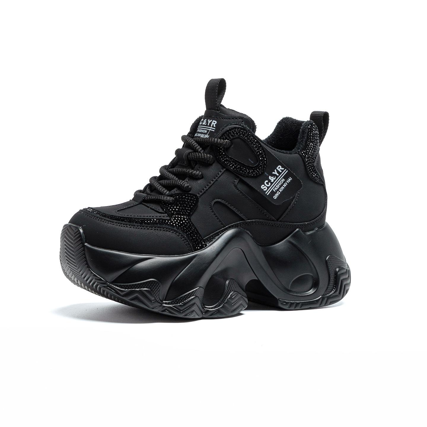 Thick soled dad shoes women 2026 Spring and Autumn women s shoes casual versatile fashion women s shoes 34