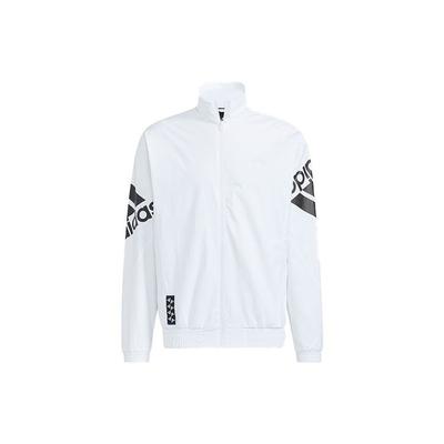Giacca Uomo Color Block con Logo Grande e Zip, Collo Alto HE7458