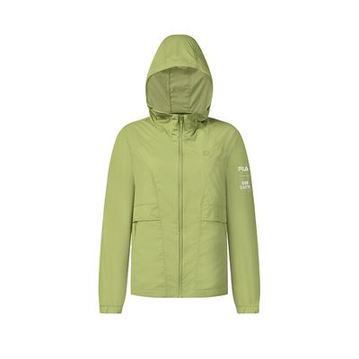 Fila X BBC Earth Afslappet Mode Frisk Udendørs Jakke Dame Jakke Senneps-Pink A11W437709FMT