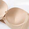 Front-buttoned Bra Women's Gathering Underwear Women's Anti-slip Strapless Bra Breast Retraction Invisible Bra Push Up Bra