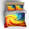 Colorful Abstract Three-Piece Decor Multiple Sizes Kid'S And Adults' Bedroom Exquisite 3Pc Bedding Set, Gift