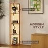 4-Tier Corner Floor Lamp