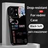 Custodia per Telefono Star Bull Energy Drink turno di notte Per Redmi Note 14 13 12 11 Pro Plus S 5G 14C A3 Copertura Nera Morbida